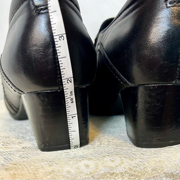 Clarks Womens Artisan Rosalyn Nicole Pump Loafer Block Heels Sz 7 M - Picture 10 of 11